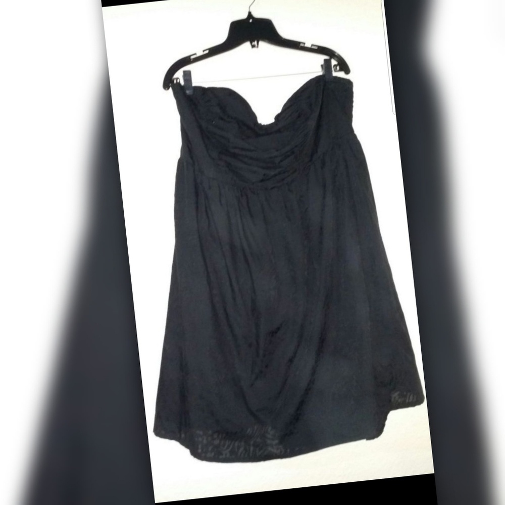 Leopard Print Strapless Torrid Dress - image 2